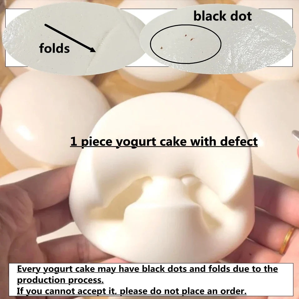 Taba Squishy Yogurt Cake Bread Squeeze Toy | Soft Stress Relief Sensory Fidget